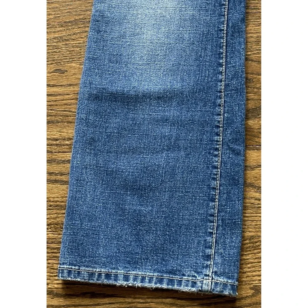 Sergio Valente Womens Bootcut Jeans Blue Low Rise Denim Size 8 Inseam 31